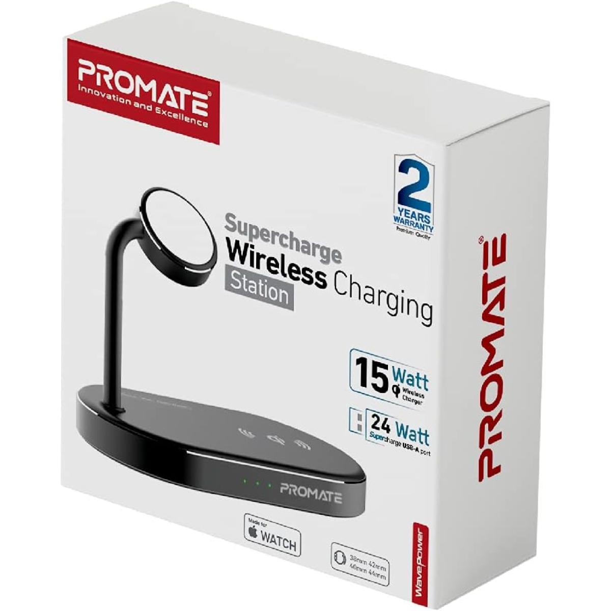 PROMATE Supercharge wireless Charging station