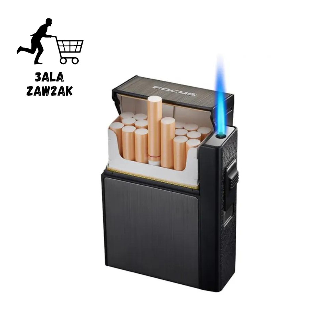 Cigarette Case + Lighter